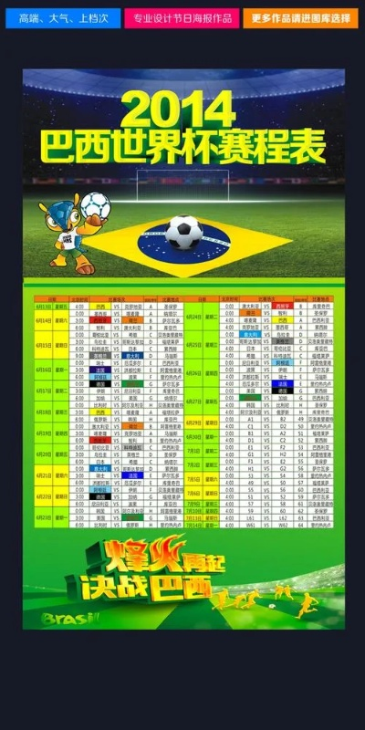 2014年巴西世界杯时间表赛程分组对阵图 2014年巴西世界杯结果-第3张图片-www.211178.com_果博福布斯